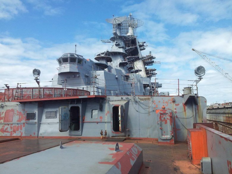 Тяжелый ракетный крейсер петр великий