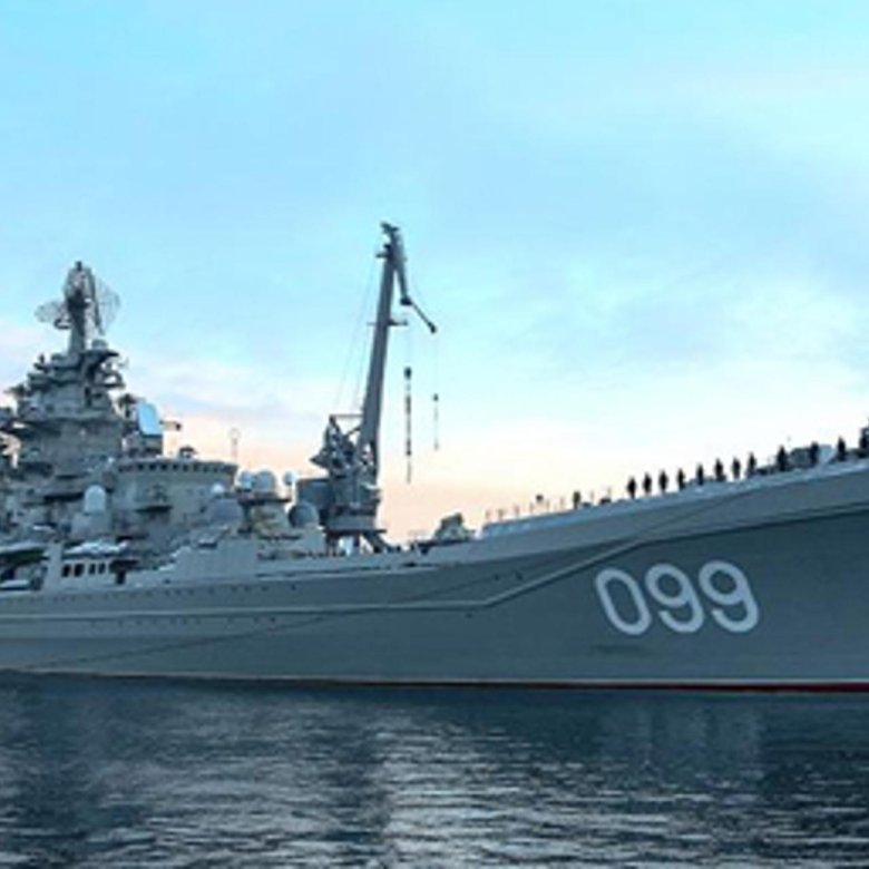 Атомный ракетный крейсер петр великий