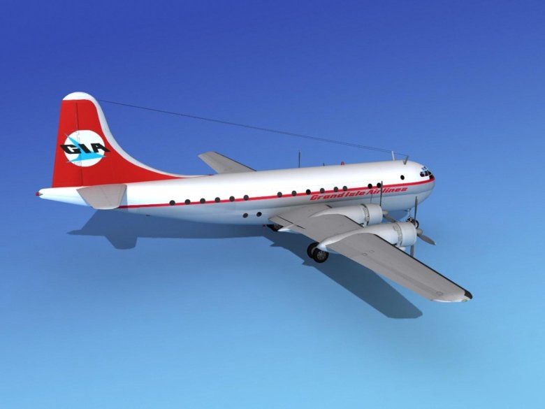 Boeing 307 stratoliner модель