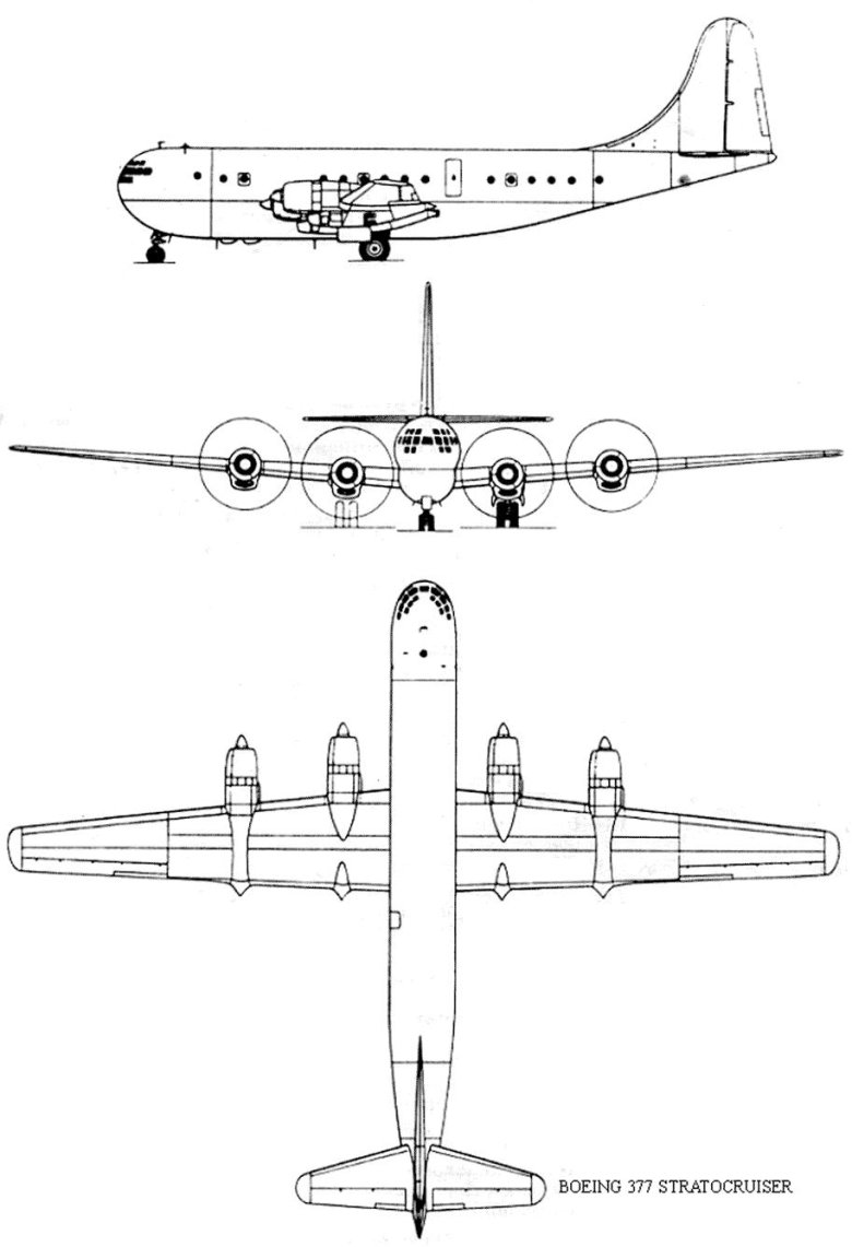 Lockheed super constellation чертежи