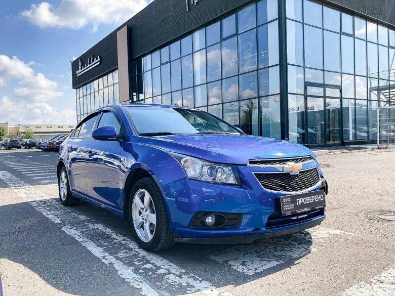 Шевроле круз синий