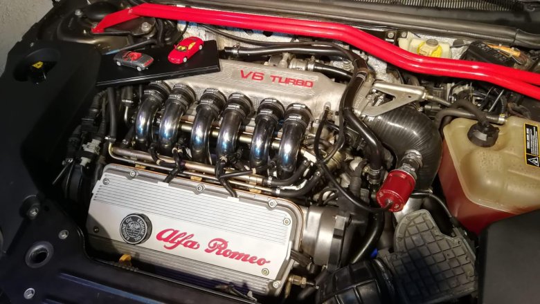 Alfa romeo v6 turbo