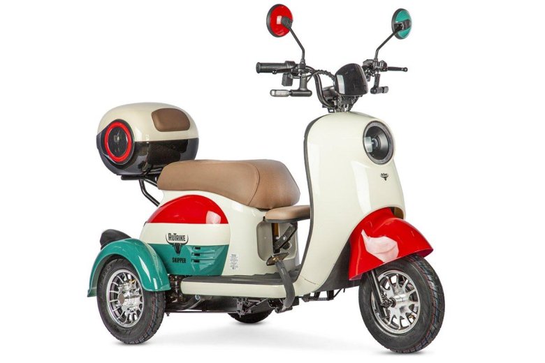 Электрический трицикл rutrike шкипер new trike