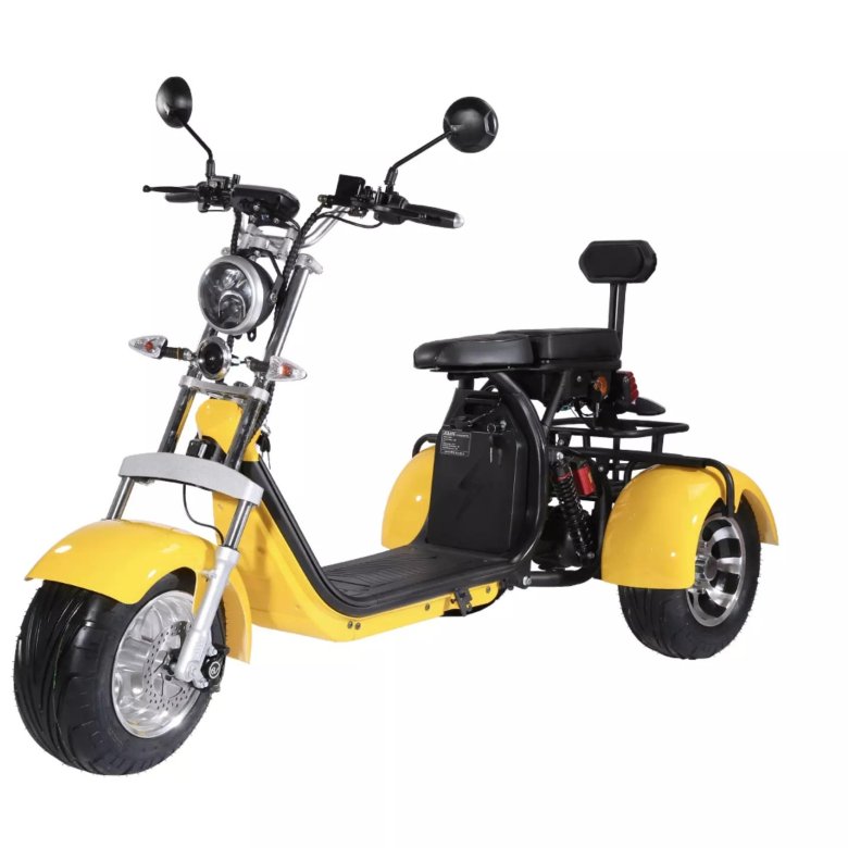 Электрический трехколесный скутер