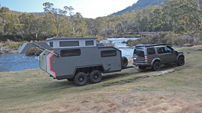 Внедорожный прицеп кемпер bruder exp 6