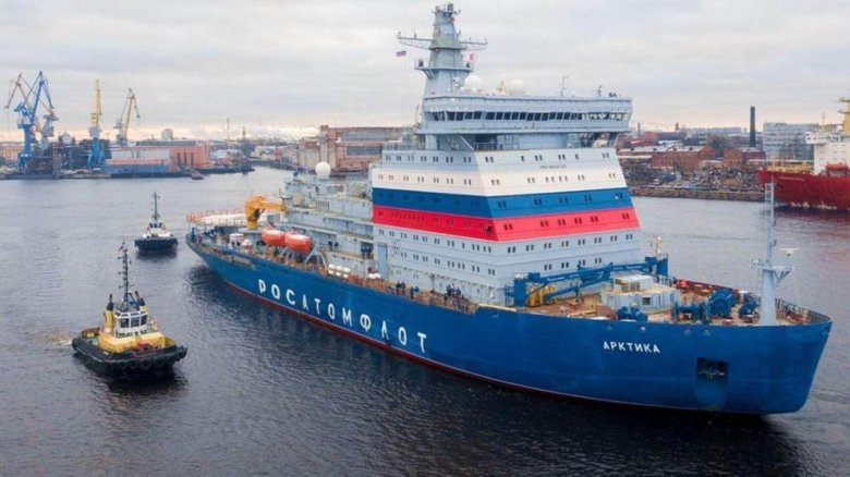 Ледокол арктика проекта 22220