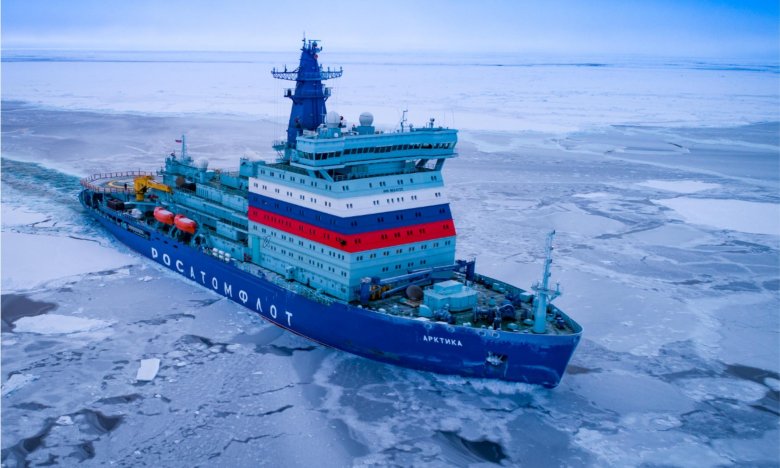 Атомный ледокольный флот россии