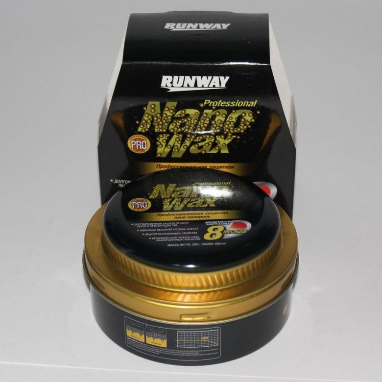 Runway профессиональная защитная нано полироль