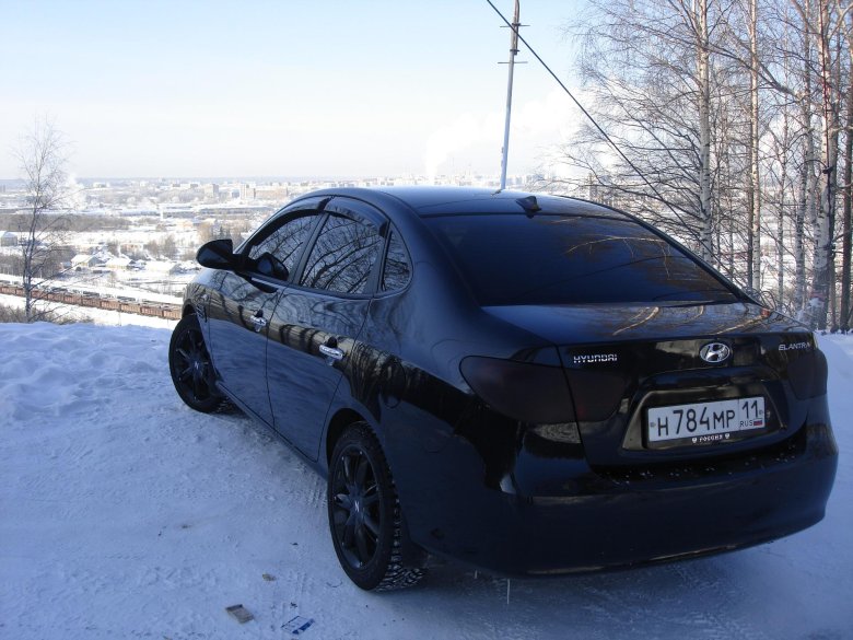 Элантра 2008 тонированная