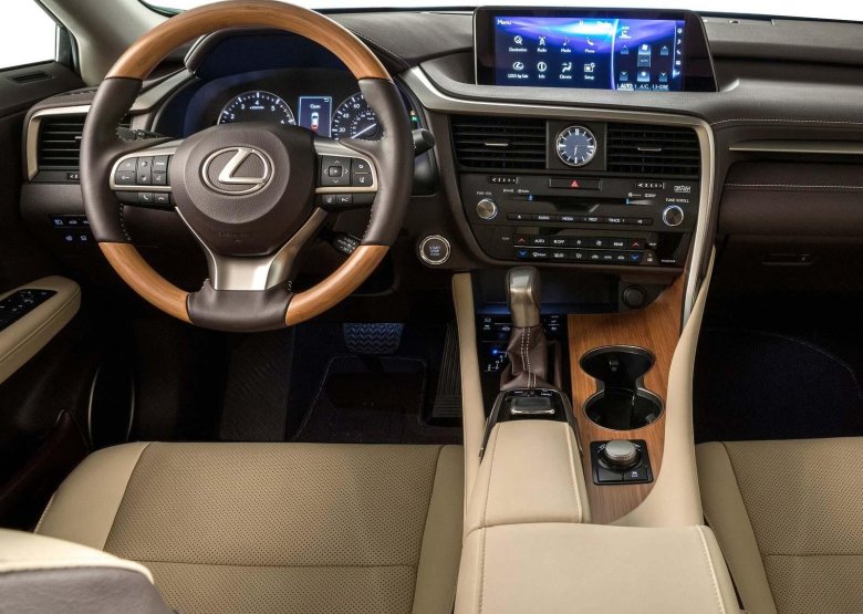 Lexus rx 350l interior