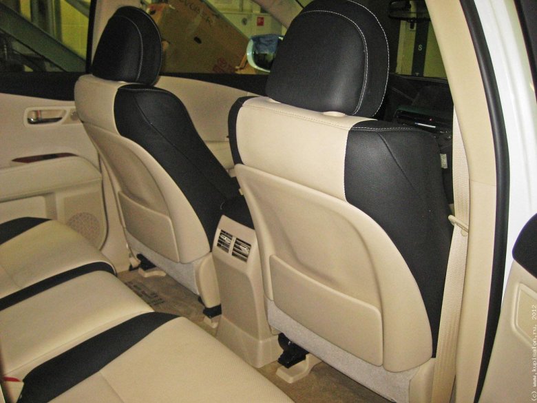Lexus rx400 2008 обтяжка салона