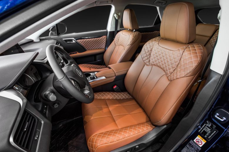 Коричневый салон лексус rx300