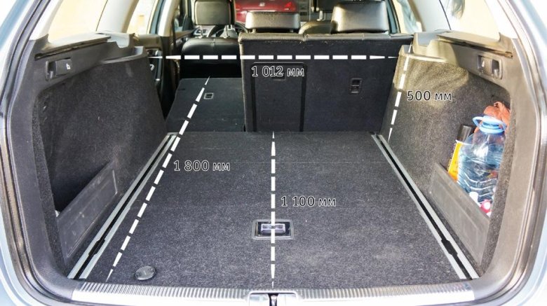 Volkswagen passat b7 багажник