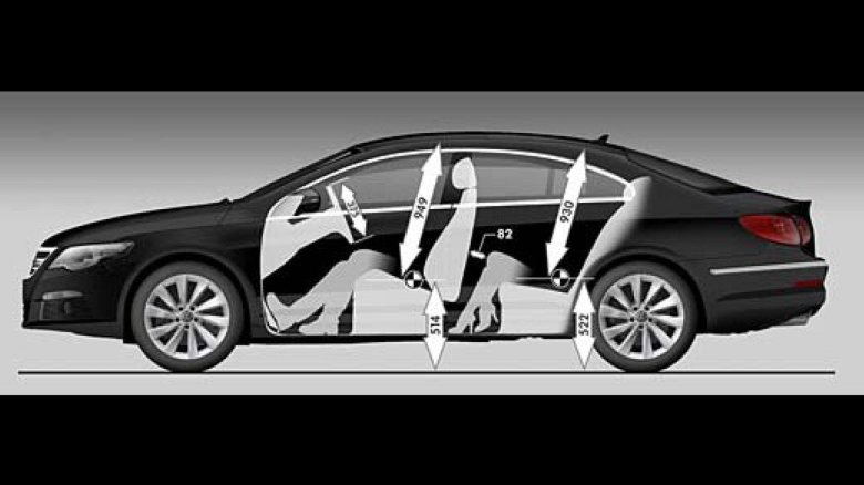 Vw passat cc габариты