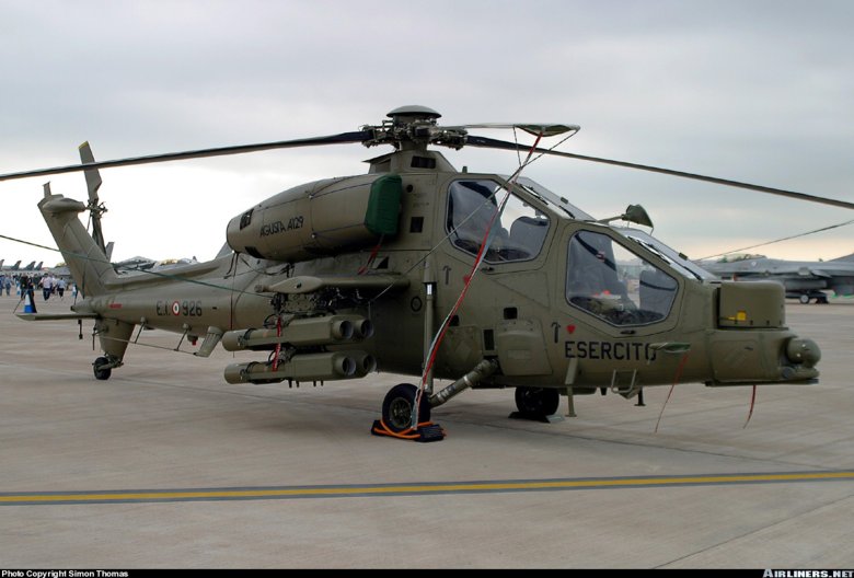 Вертолета a129 mangusta