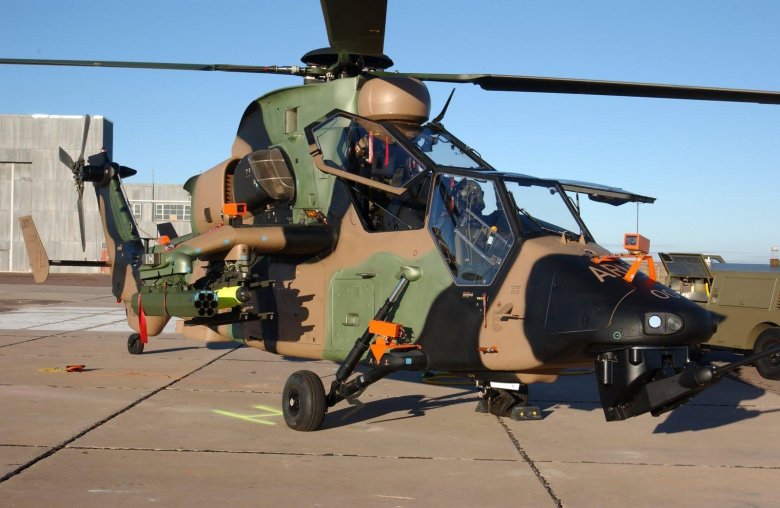 Вертолёт еврокоптер тайгер