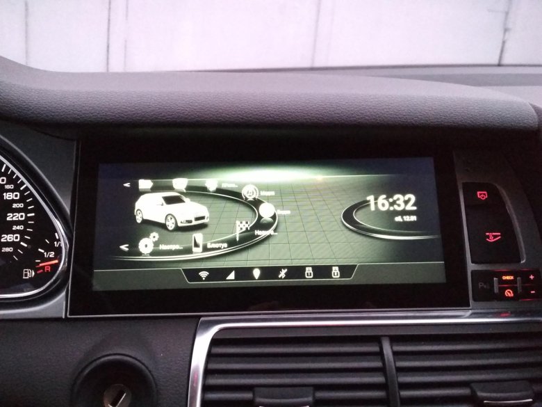 Магнитола audi q7