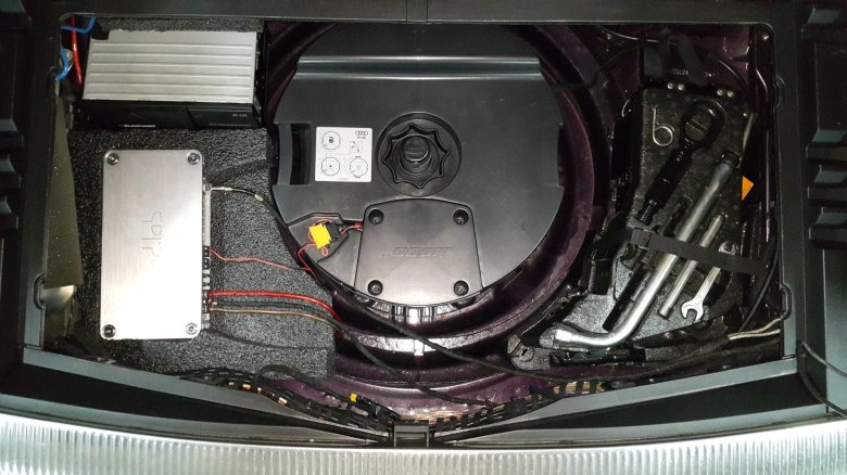 Сабвуфер bose audi q7