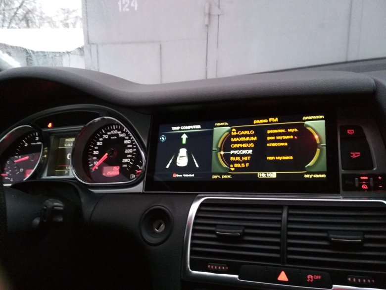 Магнитола audi q7 4l android