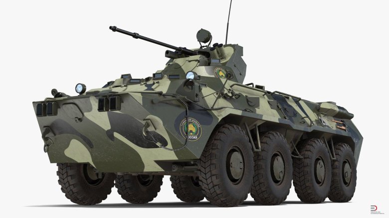 Российский бронетранспортер бтр-80а