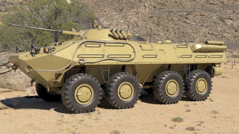 Бронетранспортер бтр 80