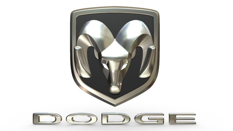 Додж эмблема 3д