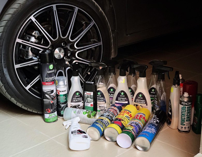 Грасс полироль для пластика автомобиля