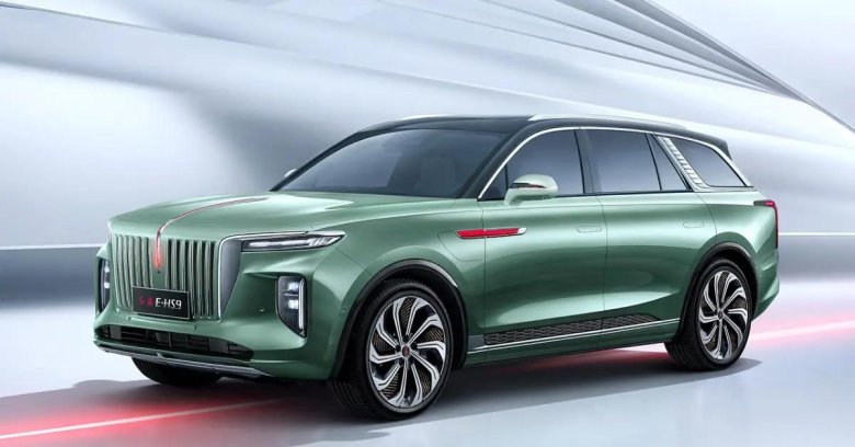 Электромобиль hongqi e hs 9