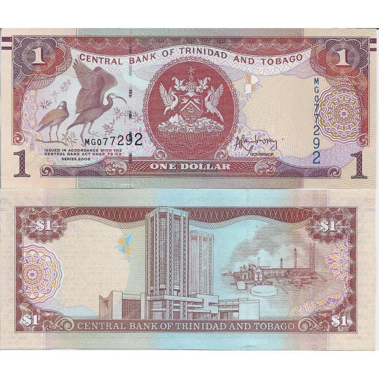 1 доллар 2006 тринидад и тобаго