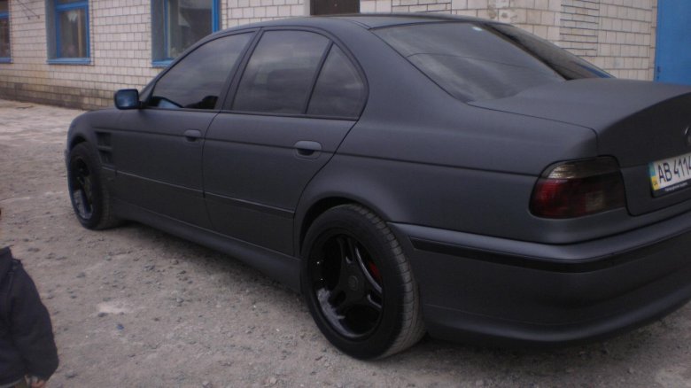 Бмв е46 матовая черная