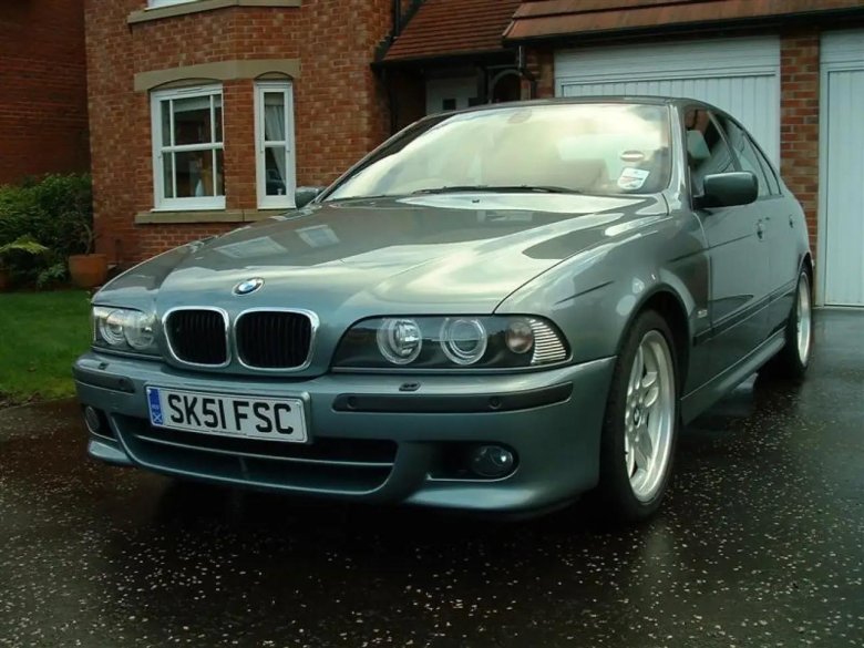 Bmw e39 зеленая