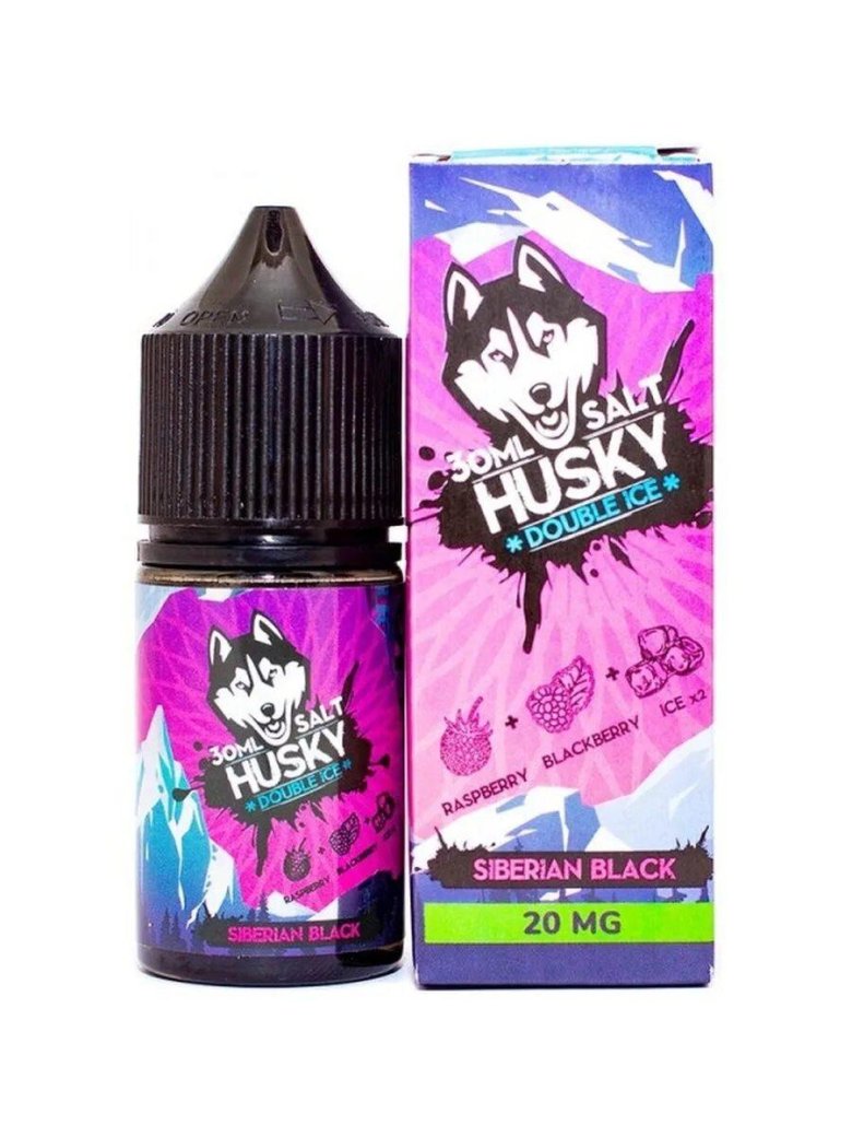 Жидкость husky double ice salt siberian black