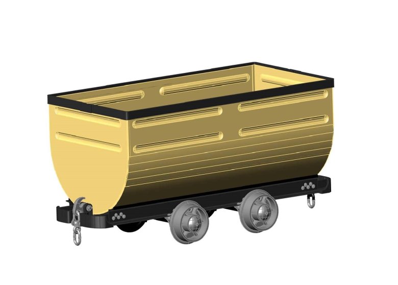 Вагонетка шахтная вг-1 4-600