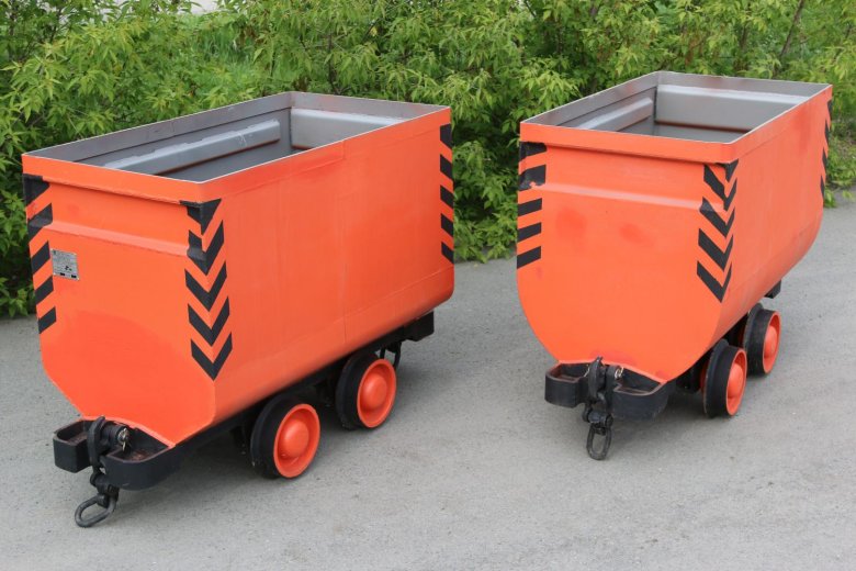 Вагонетка шахтная футер вг-5м-750 15т