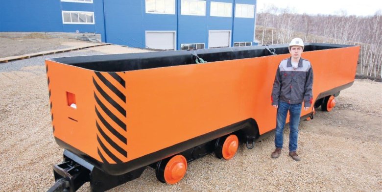 Вагонетка шахтная