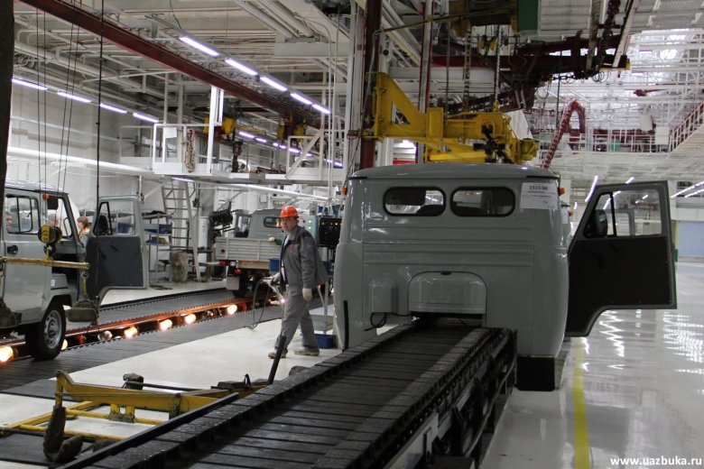 Конвейер завода уаз 469