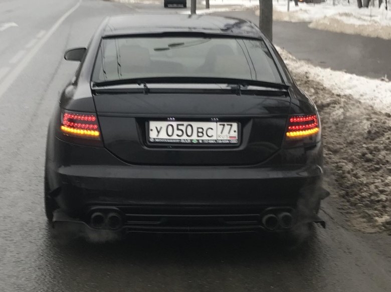 Audi a6 c6 тонированная