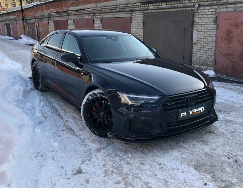 Ауди а6 2022 черная