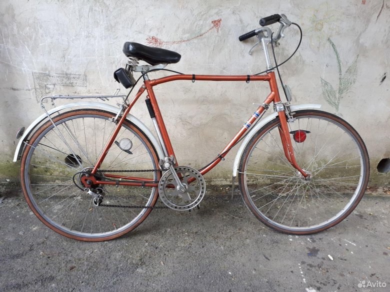 Советский велосипед луч