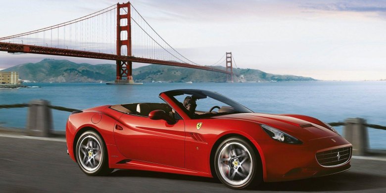 Феррари калифорния кабриолет