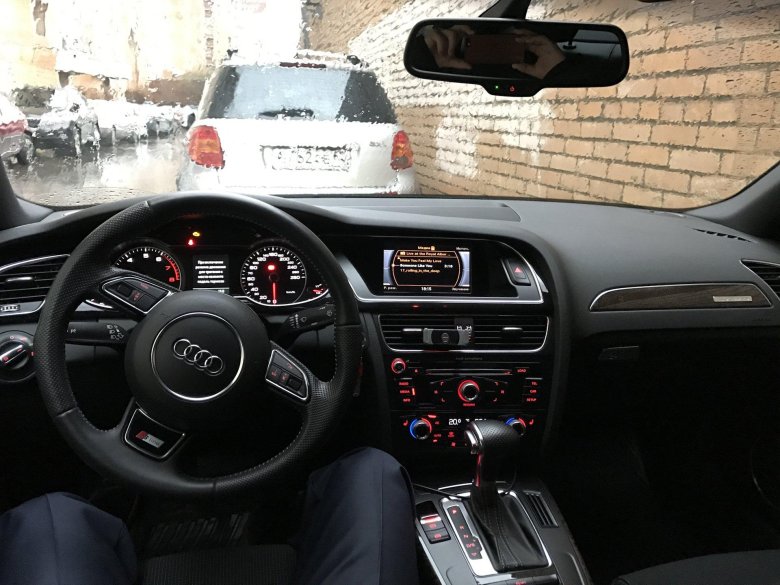 Audi a4 b8 салон