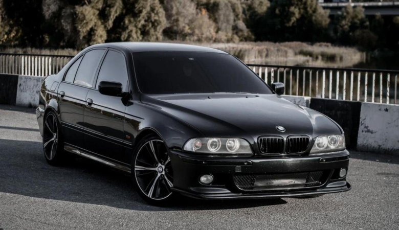 Bmw e39 черная