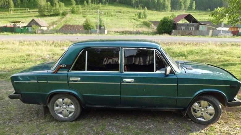 Ваз 2106 тёмно зелёная