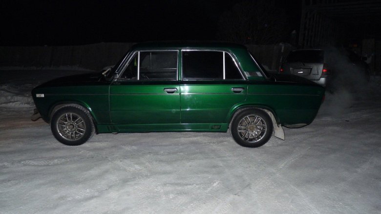 Ваз 2106 тёмно зелёный металлик