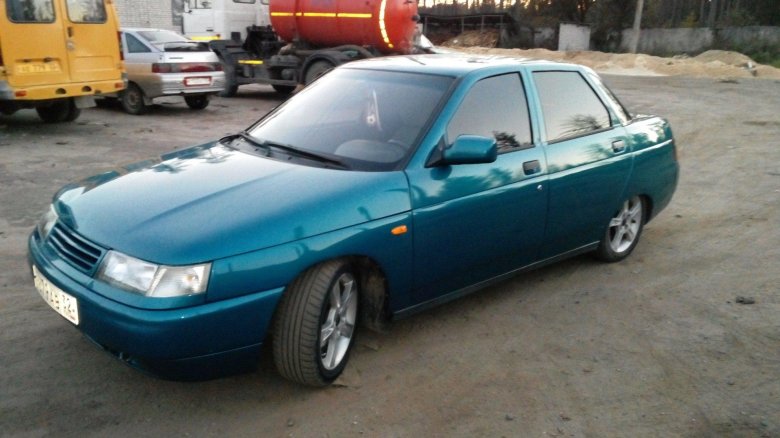 Ваз 2110 аквамарин 460