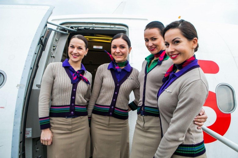 Стюардессы авиакомпании люфтганза