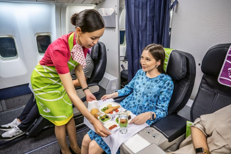 Бизнес класс эйр астана