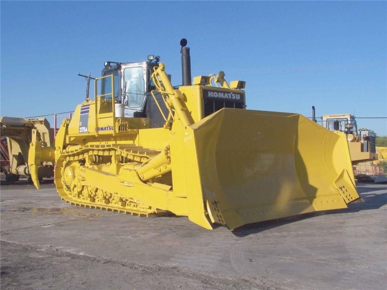 Бульдозер komatsu d375a-5d