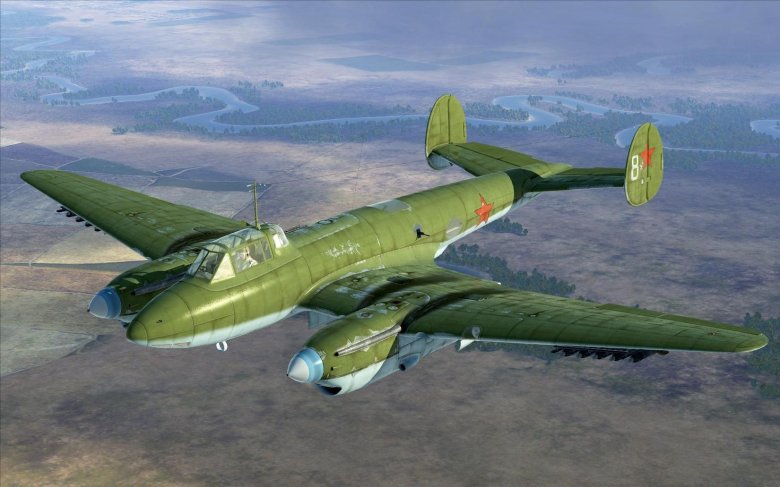 Пе 2 бомбардировщик