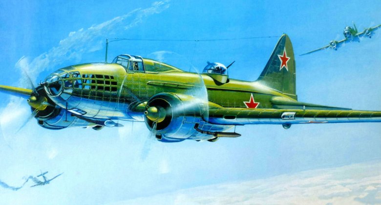 Самолёт ил-4 торпедоносец